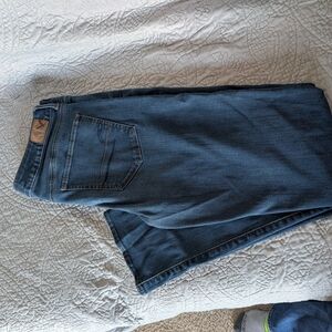 American Eagle Outfitters Dark Blue Straight Jeans